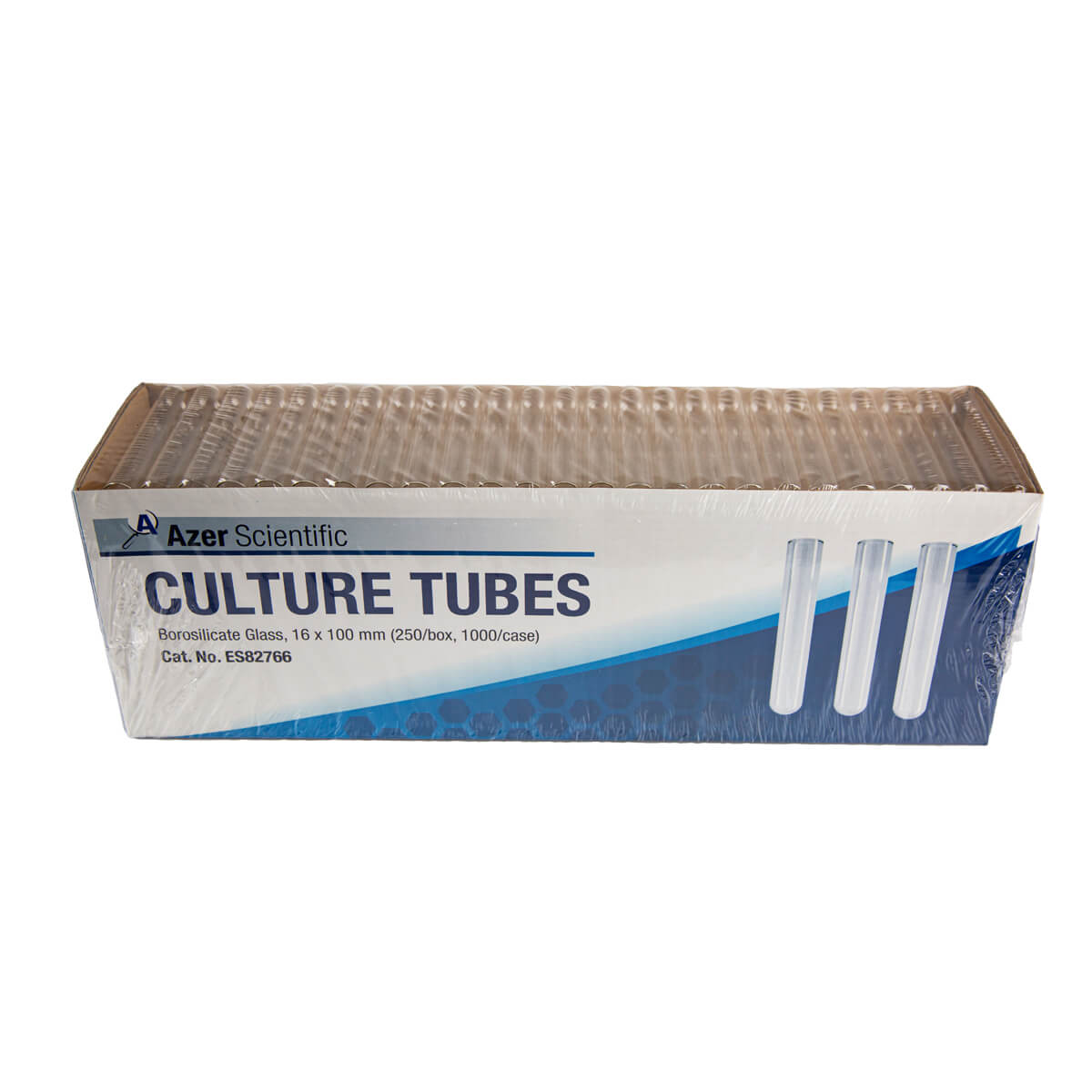 Disposable Borosilicate Glass Culture Tube, 16 x 100mm | Azer